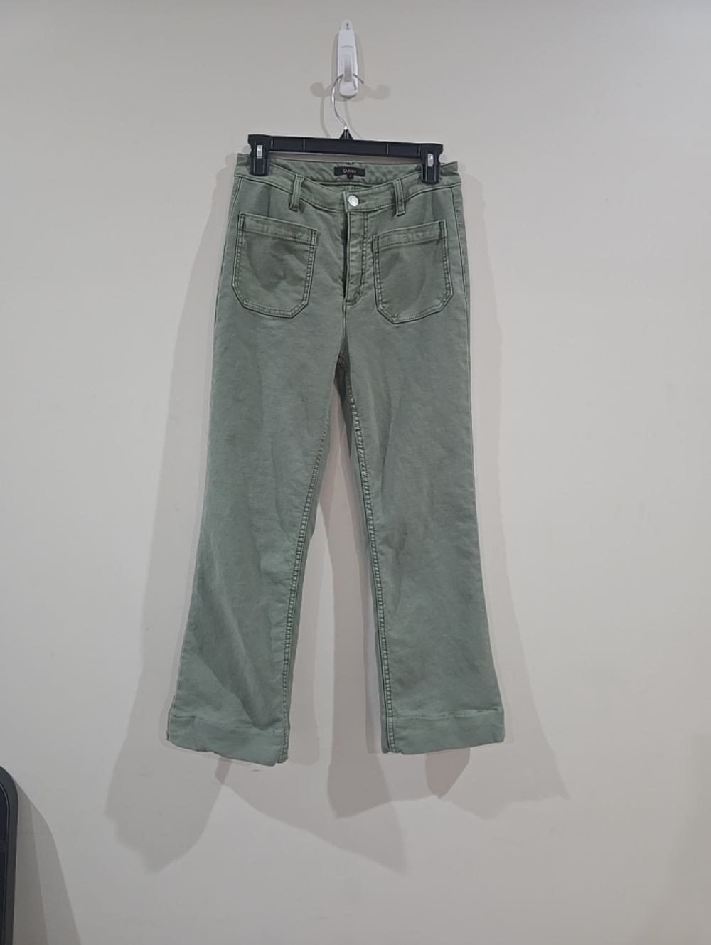 Quince french terry wide leg pants color faded cargo woman's 4